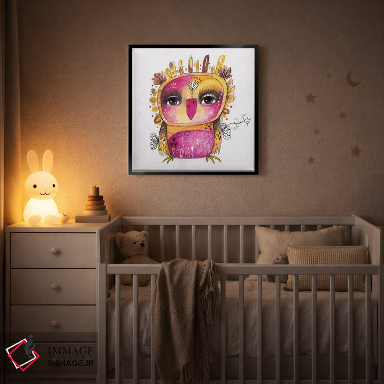 تابلو دکوراتیو کیوبی روزی اثر تامارا لاپورت - D5B