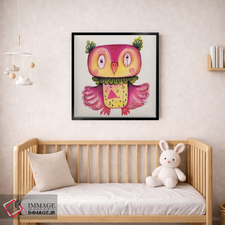 تابلو دکوراتیو کیو بی شاد اثر تامارا لاپورت - D1B