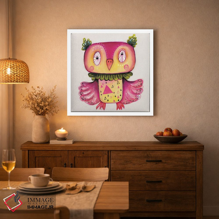 تابلو دکوراتیو کیو بی شاد اثر تامارا لاپورت - D3W