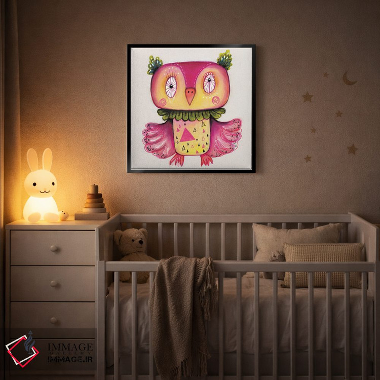 تابلو دکوراتیو کیو بی شاد اثر تامارا لاپورت - D5B