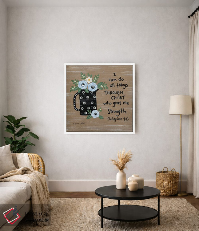 تابلو دکوراتیو آبی های شادی بخش اثر آنی لاپوینت - D3W