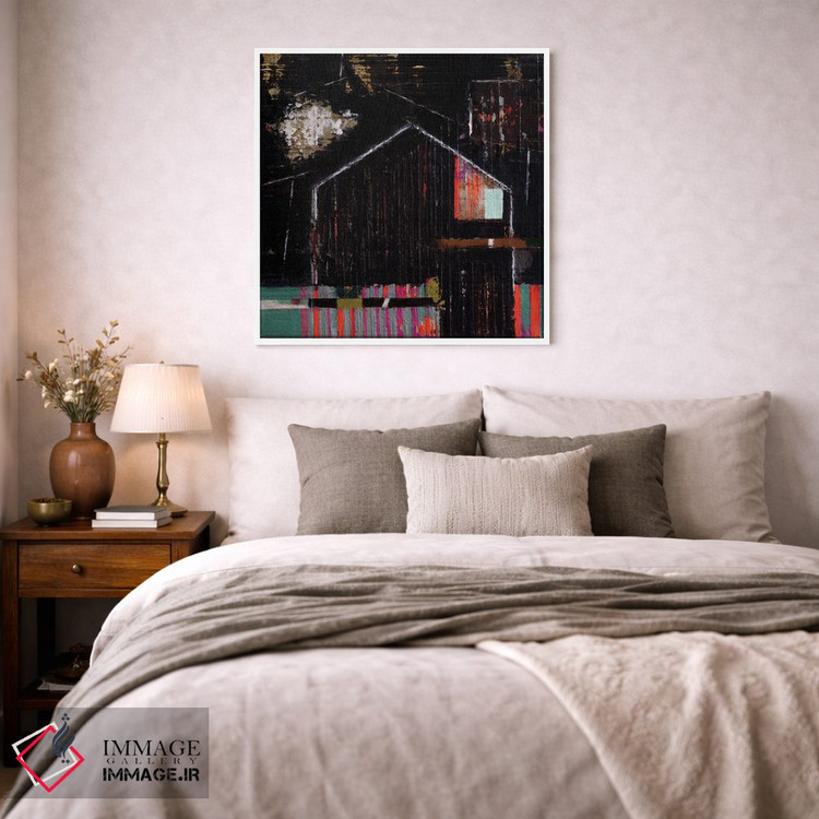 تابلو انتزاعی انبار کشاورزی دو اثر آندریا لوپز - D2W