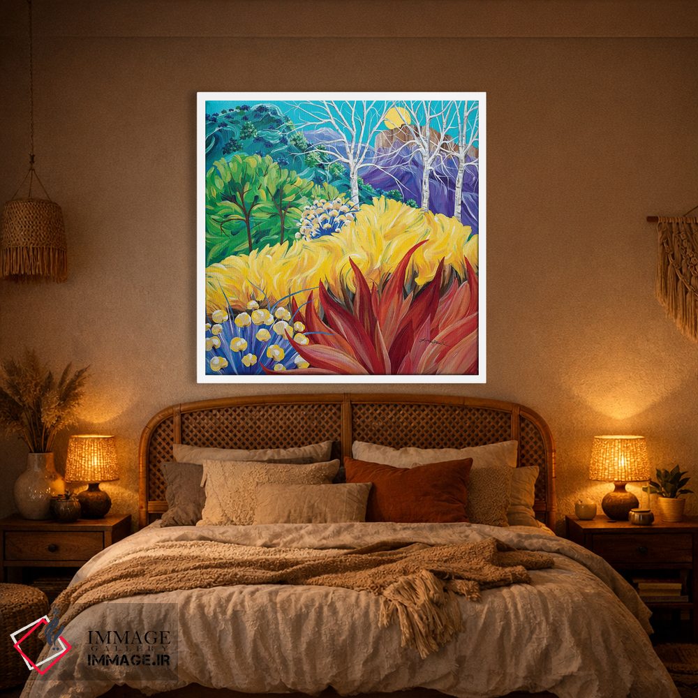 تابلو دکوراتیو جایی که عقاب ها پرواز می کنند اثر لیندا راوچ - D1W