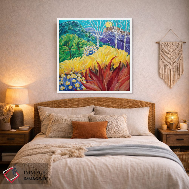 تابلو دکوراتیو جایی که عقاب ها پرواز می کنند اثر لیندا راوچ - D2W