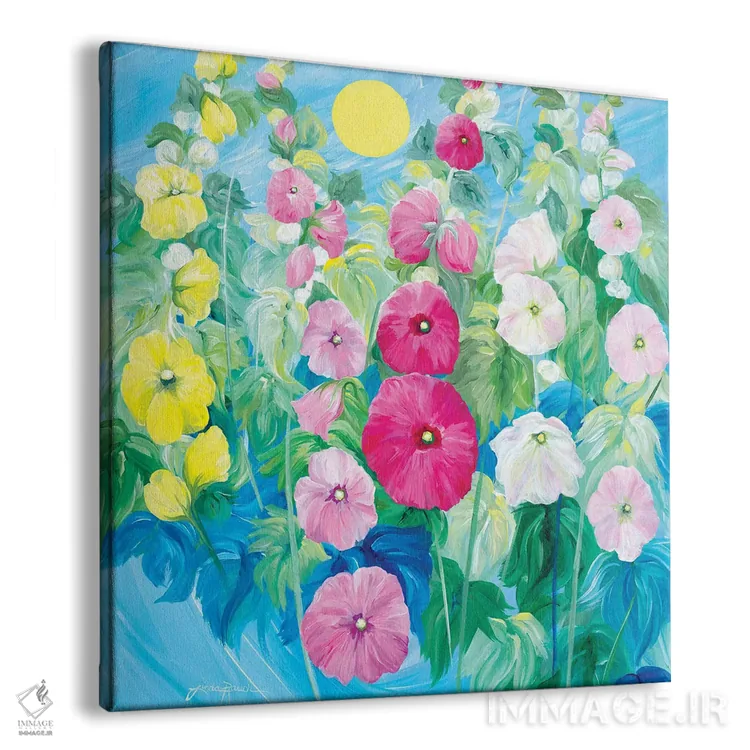 تابلو دکوراتیو زمین بازی تینکربل اثر لیندا راوچ - نمای پرسپکتیو محصول