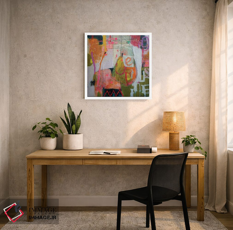 تابلو انتزاعی ای کوچک اثر آندریا لوپز - D3W