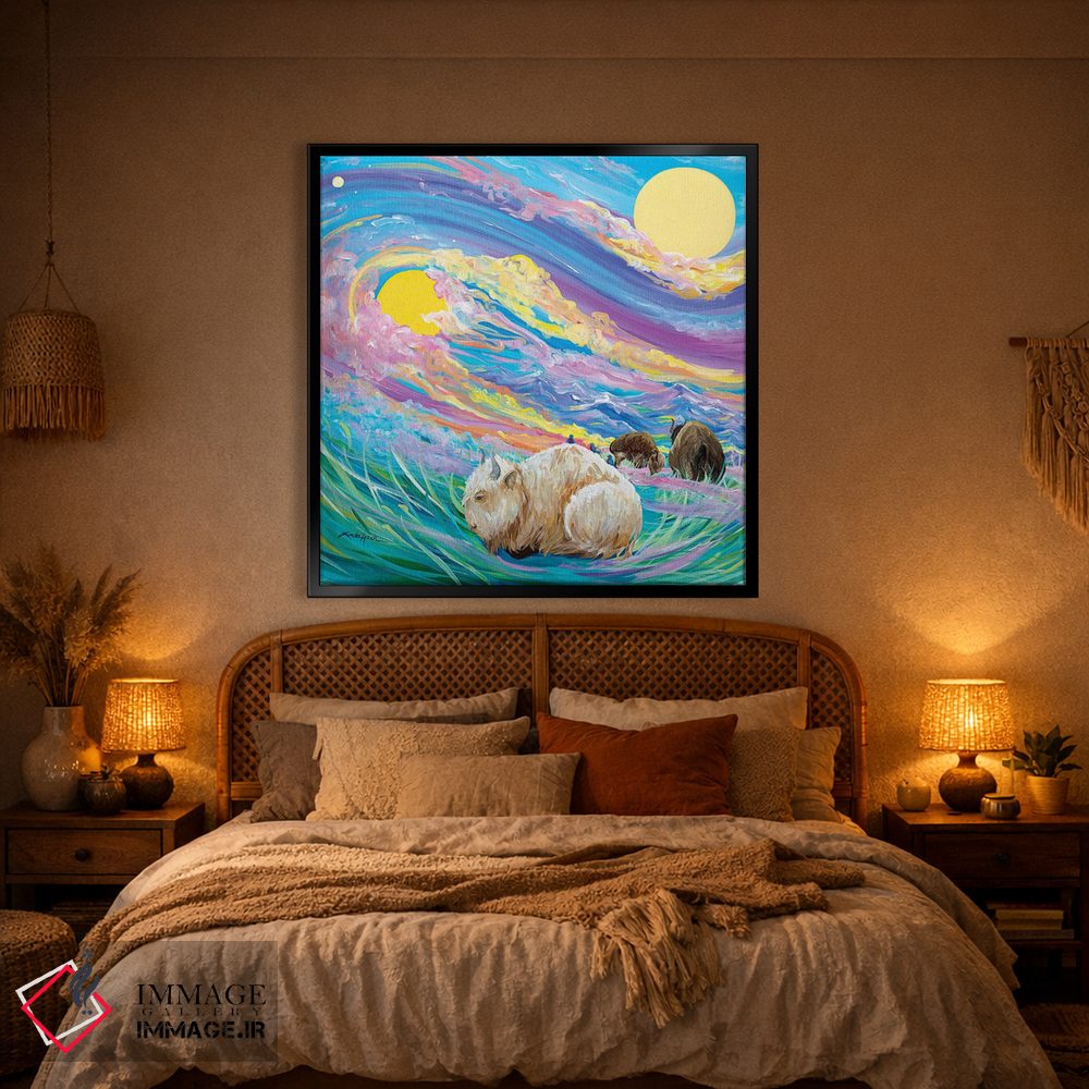 تابلو دکوراتیو وقار اثر لیندا راوچ - D2B