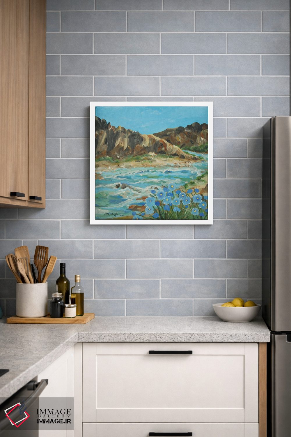 تابلو دکوراتیو دره باکس تائوس اثر لیندا راوچ - D1W