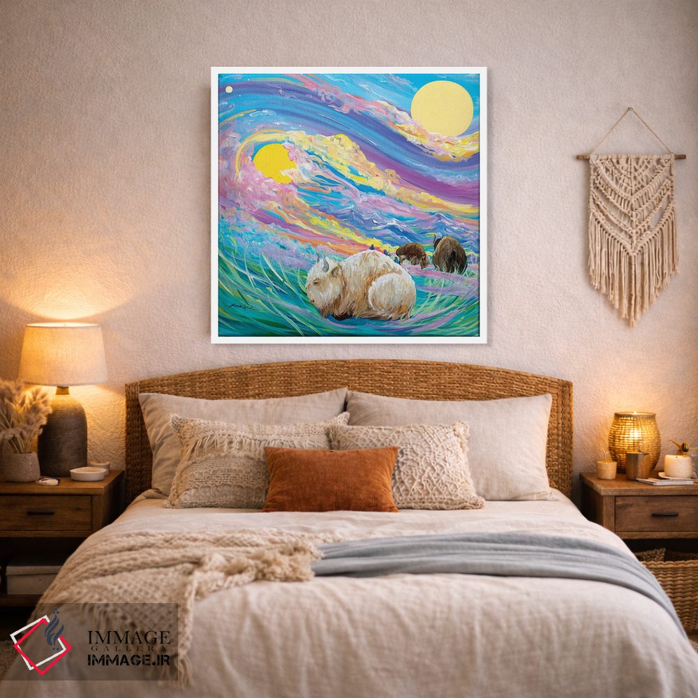 تابلو دکوراتیو وقار اثر لیندا راوچ - D3W