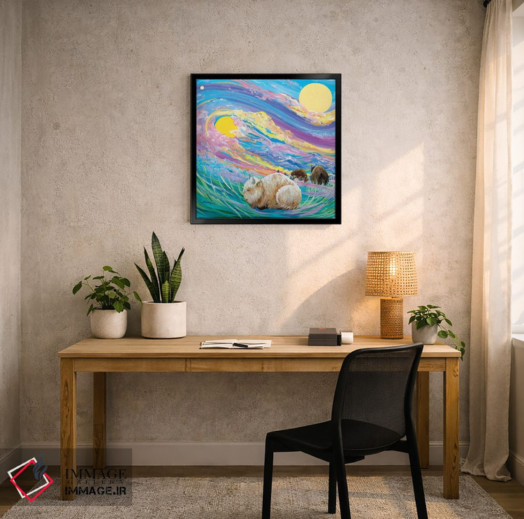 تابلو دکوراتیو وقار اثر لیندا راوچ - D6B