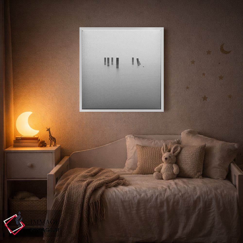 تابلو دکوراتیو در مه اثر لوئیس راث - D1W