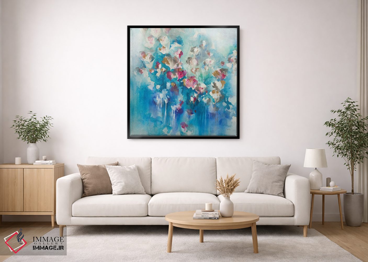 تابلو انتزاعی گلبرگ ها اثر لیا ری - D1B