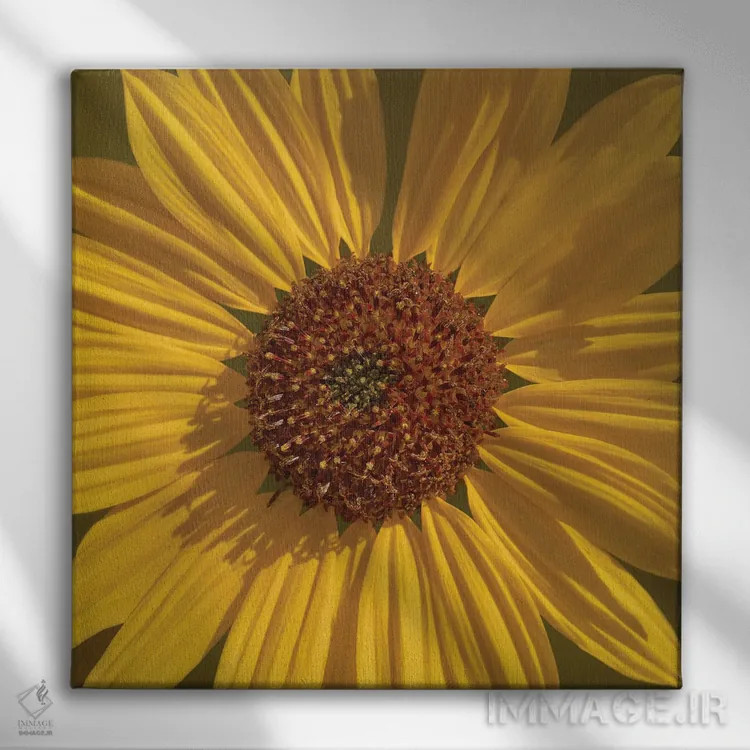 تابلو دکوراتیو نمای نزدیک گل مروارید اثر لوئیس راث - نمای روبهرو روی دیوار