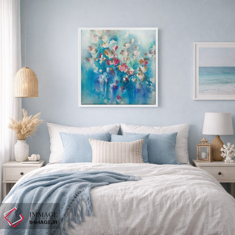 تابلو انتزاعی گلبرگ ها اثر لیا ری - D4W