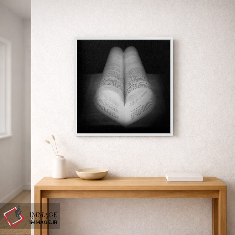 تابلو دکوراتیو عشق نور است اثر لوئیس راث - D1W
