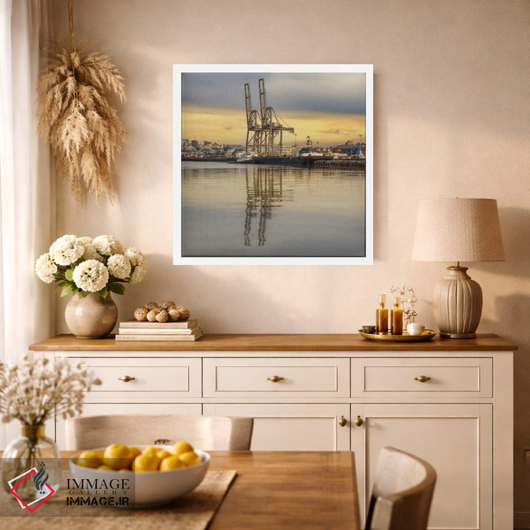 تابلو دکوراتیو زمان بارگذاری اثر لوئیس راث - D1W