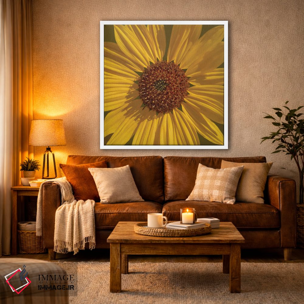 تابلو دکوراتیو نمای نزدیک گل مروارید اثر لوئیس راث - D1W