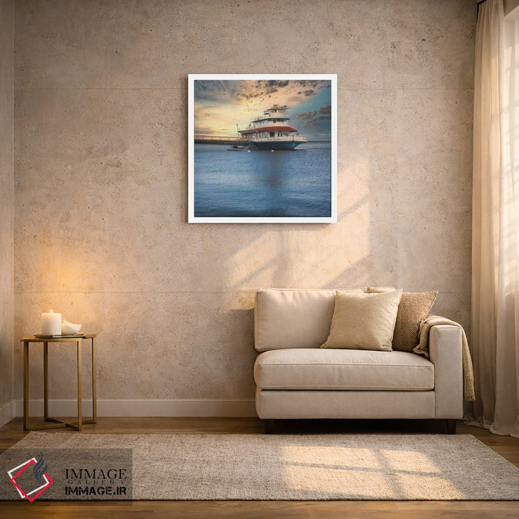 تابلو دکوراتیو کشتی فری بازنشسته راستون اثر لوئیس راث - D1W