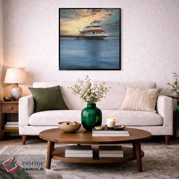 تابلو دکوراتیو کشتی فری بازنشسته راستون اثر لوئیس راث - D3B