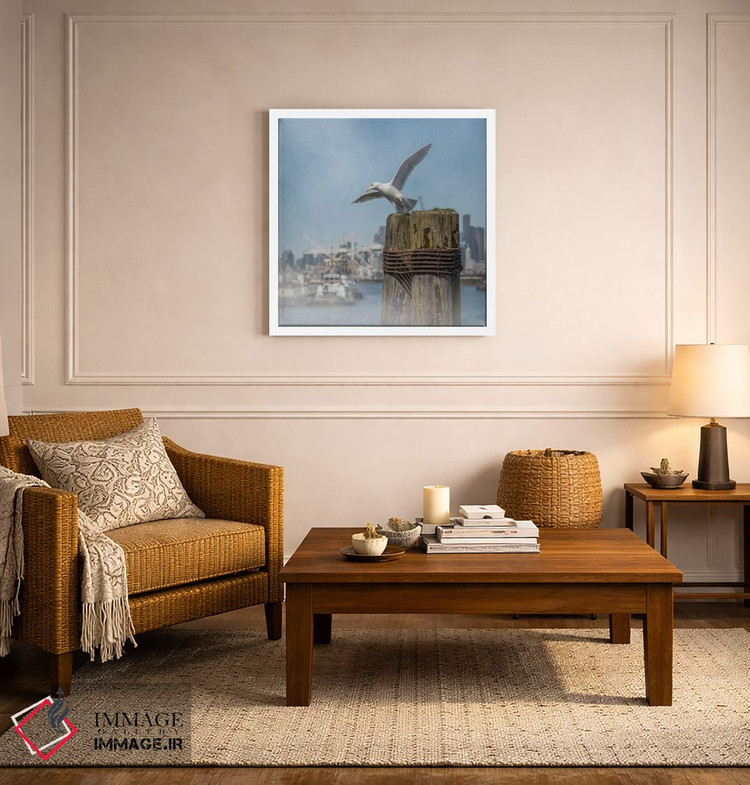 تابلو دکوراتیو احساس کمی سرخوشی اثر لوئیس راث - D3W