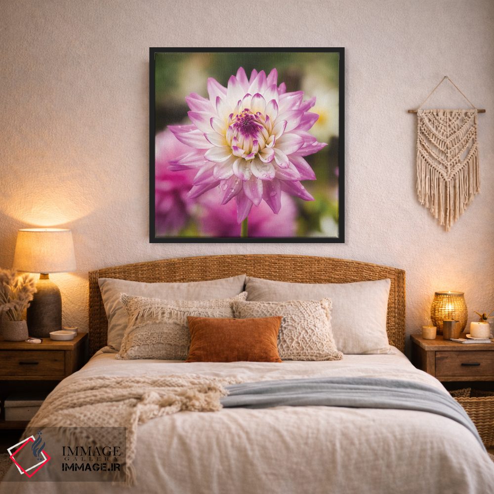 تابلو دکوراتیو گل والری اثر لوئیس راث - D4B