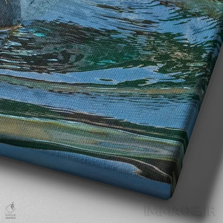 تابلو دکوراتیو نمای نزدیک فوک دریایی اثر لوئیس راث - نمای نزدیک بافت بوم