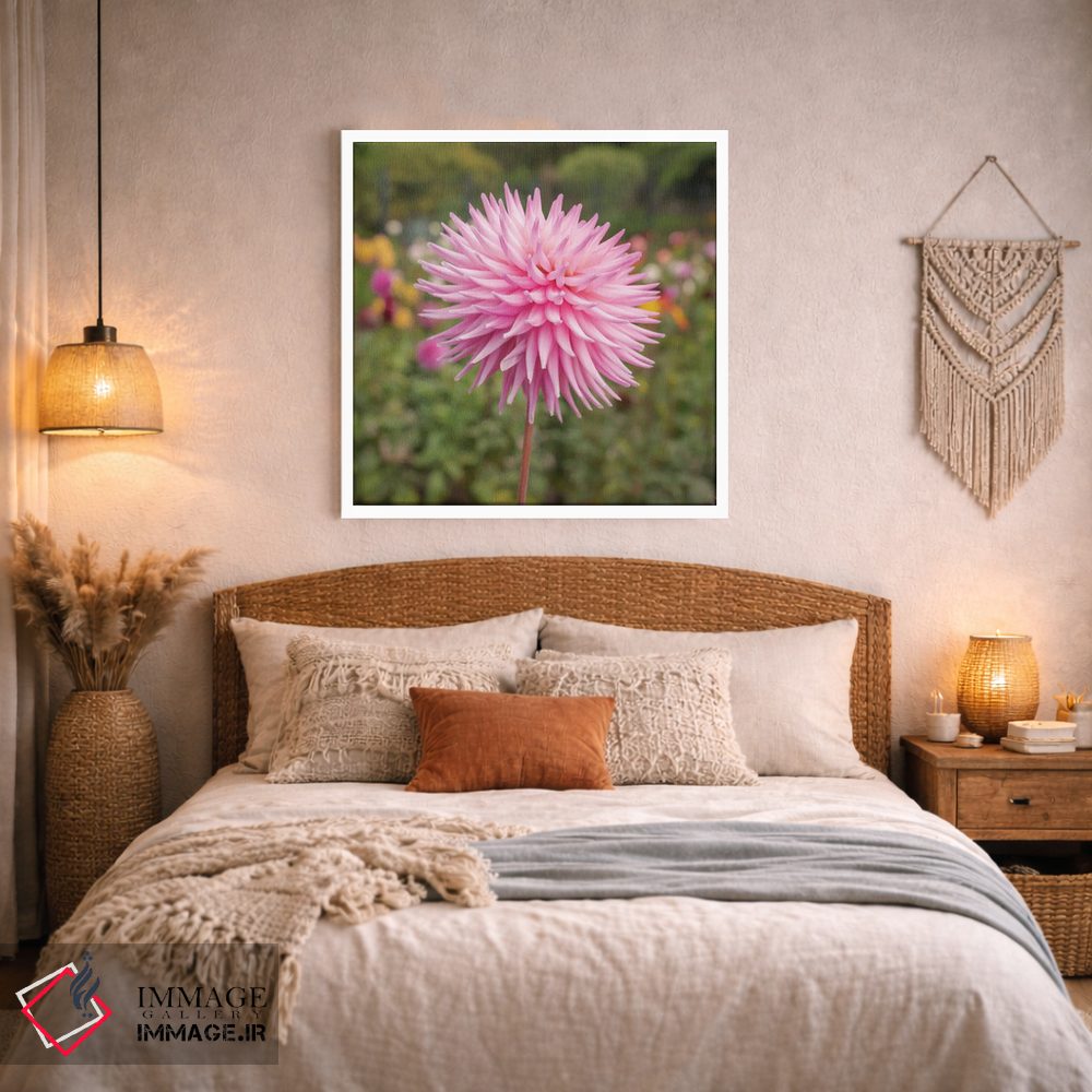 تابلو دکوراتیو گل دالیاس اثر لوئیس راث - D3W