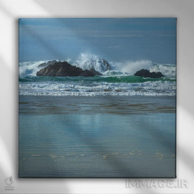 تابلو دکوراتیو دوره فشرده اثر لوئیس راث - نمای روبهرو روی دیوار