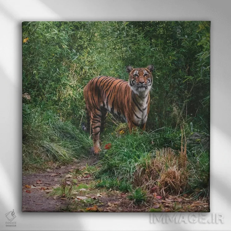 تابلو دکوراتیو نشانه ترساندن اثر لوئیس راث - نمای روبهرو روی دیوار