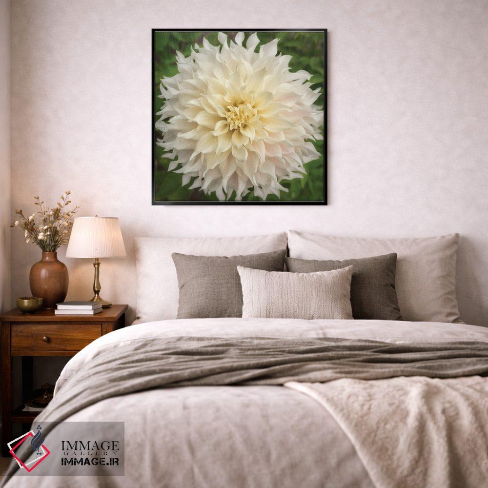 تابلو دکوراتیو دالیای چرخ رنگ اثر لوئیس راث - D4B