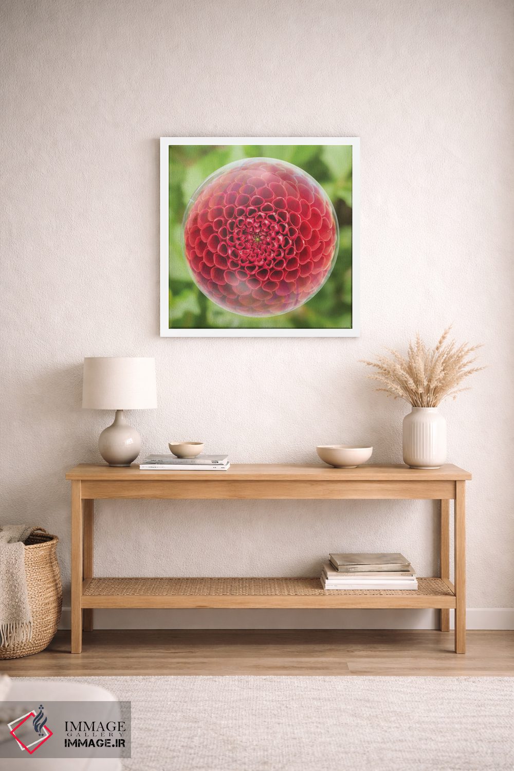 تابلو دکوراتیو حباب ماهی و دالیا اثر لوئیس راث - D2W