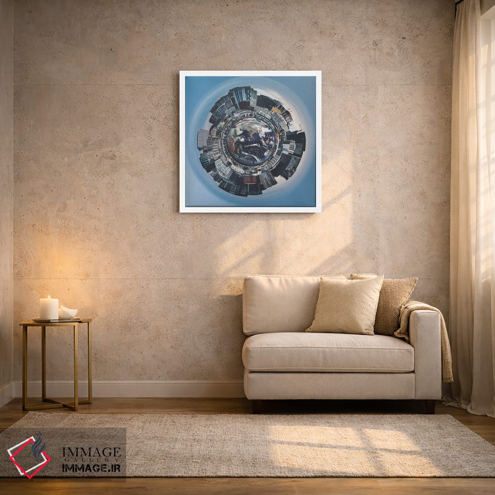 تابلو دکوراتیو جهان یخ زده سیاتل اثر لوئیس راث - D2W