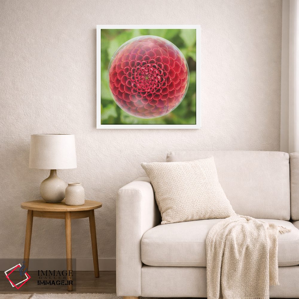 تابلو دکوراتیو حباب ماهی و دالیا اثر لوئیس راث - D4W