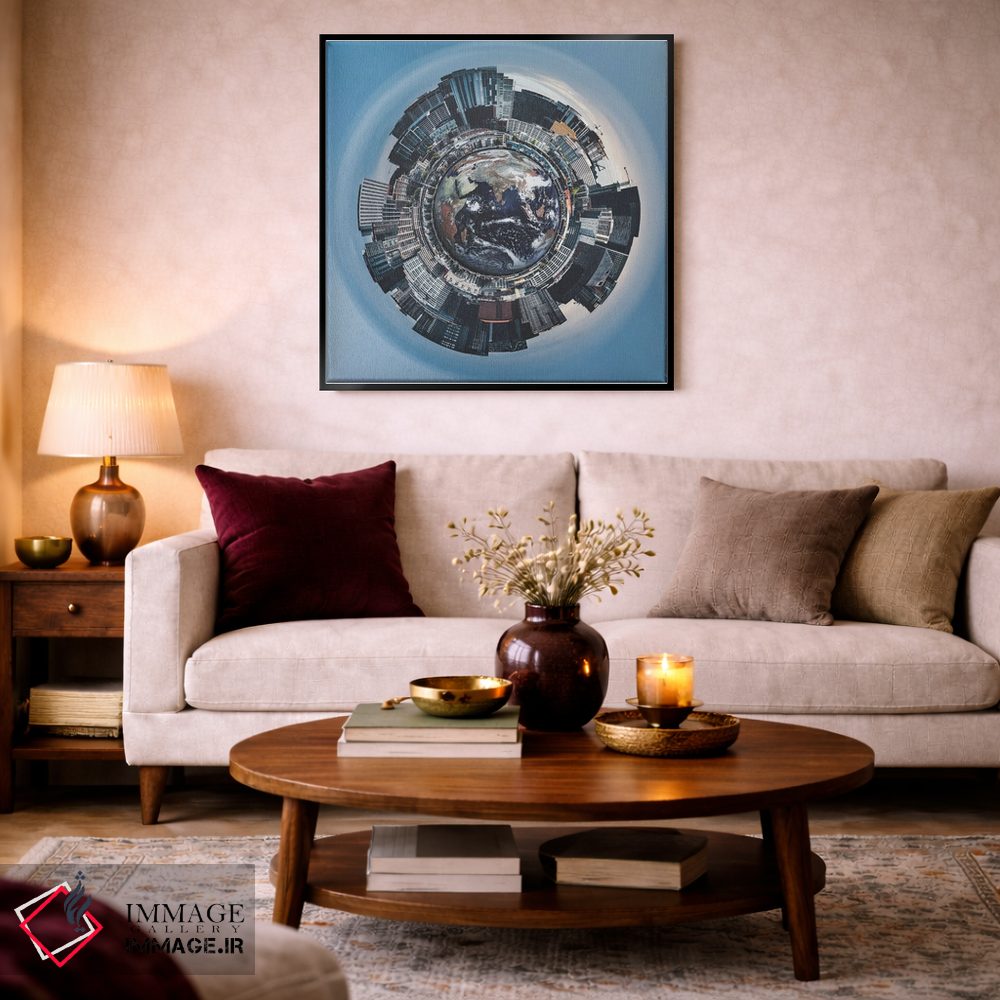 تابلو دکوراتیو جهان یخ زده سیاتل اثر لوئیس راث - D4B