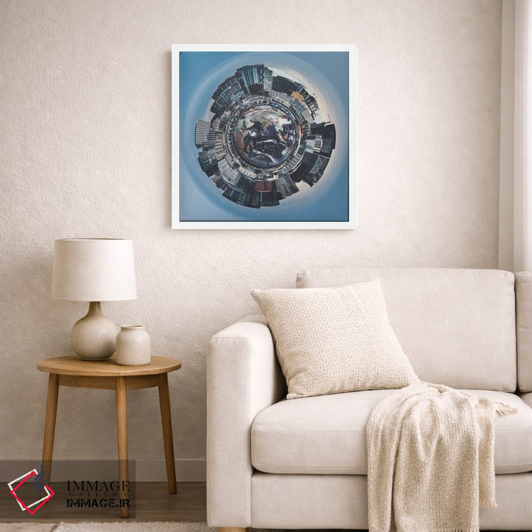 تابلو دکوراتیو جهان یخ زده سیاتل اثر لوئیس راث - D6W