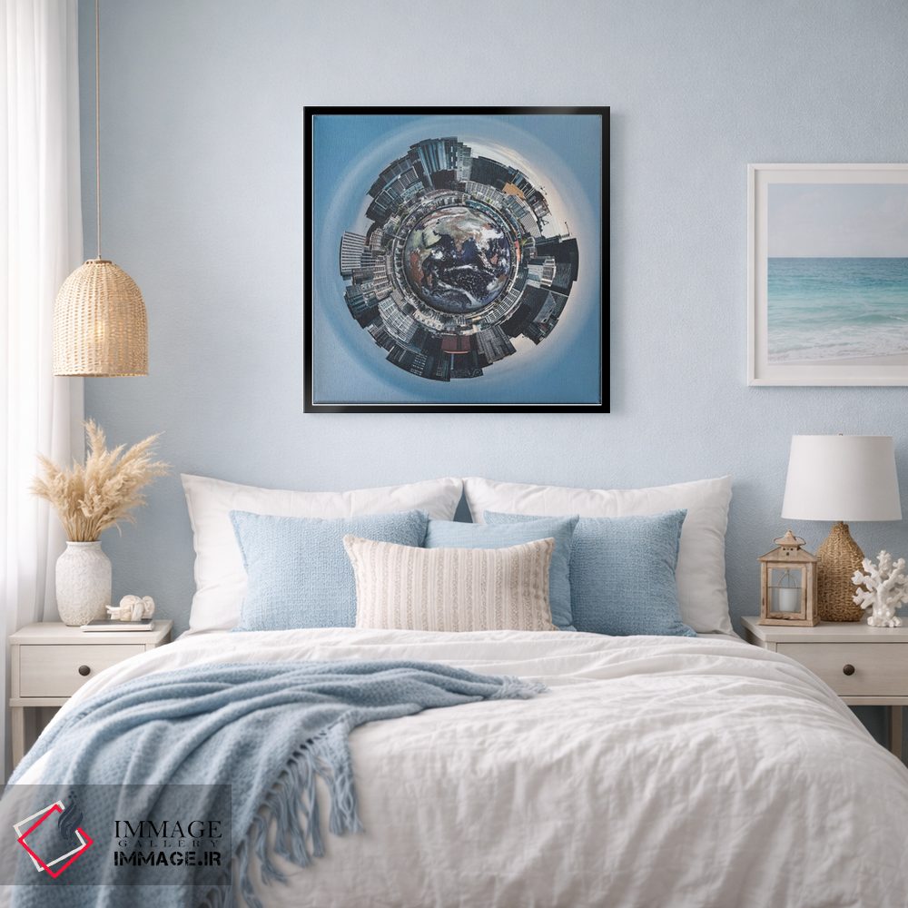 تابلو دکوراتیو جهان یخ زده سیاتل اثر لوئیس راث - D5B