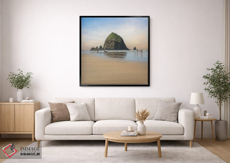 تابلو دکوراتیو تصویری از صخره هی استک اثر لوئیس راث - D1B