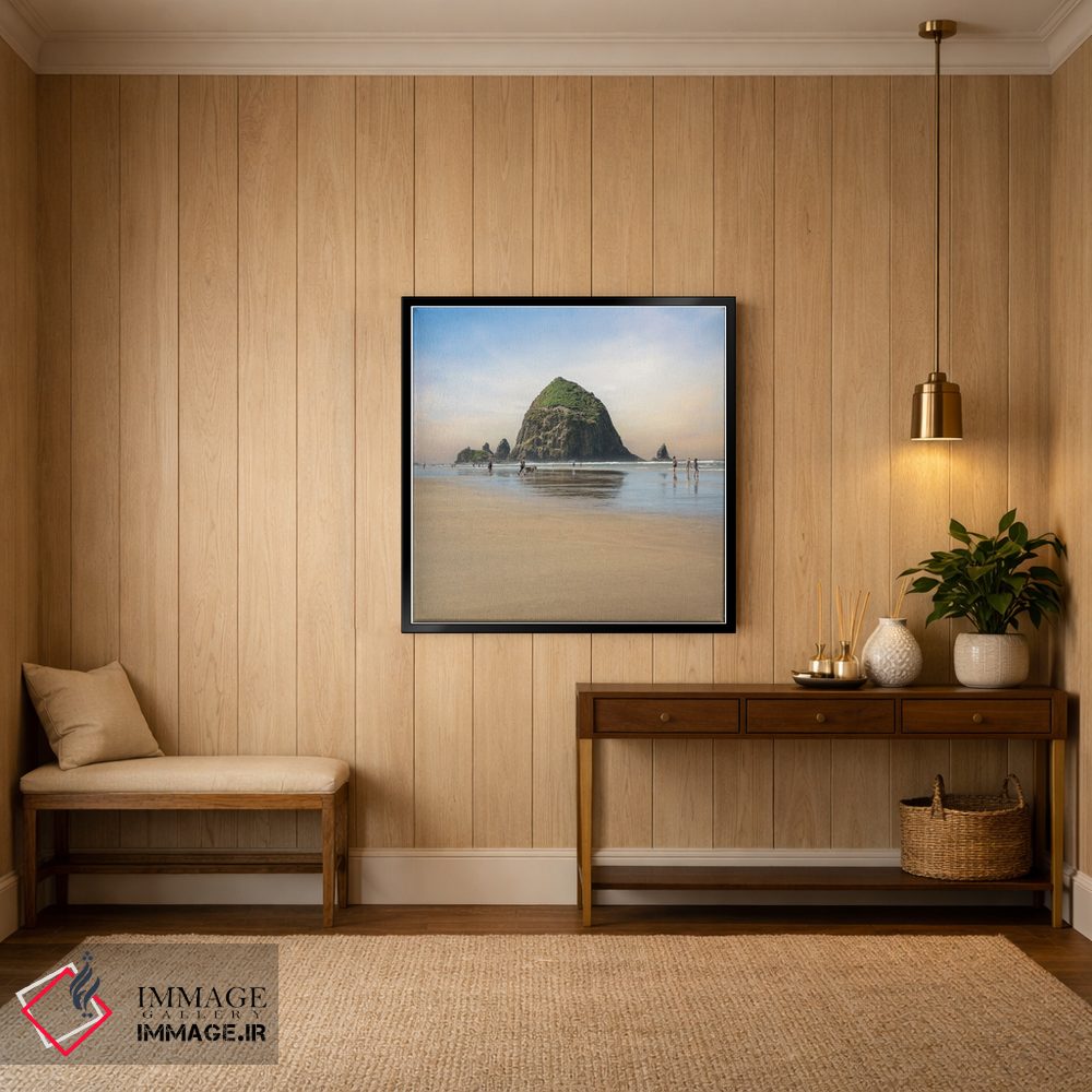 تابلو دکوراتیو تصویری از صخره هی استک اثر لوئیس راث - D4B