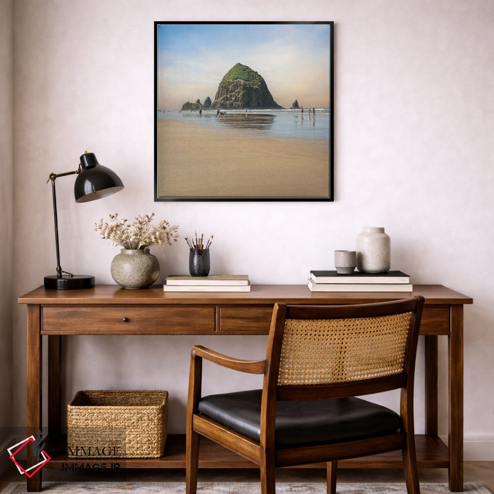 تابلو دکوراتیو تصویری از صخره هی استک اثر لوئیس راث - D6B