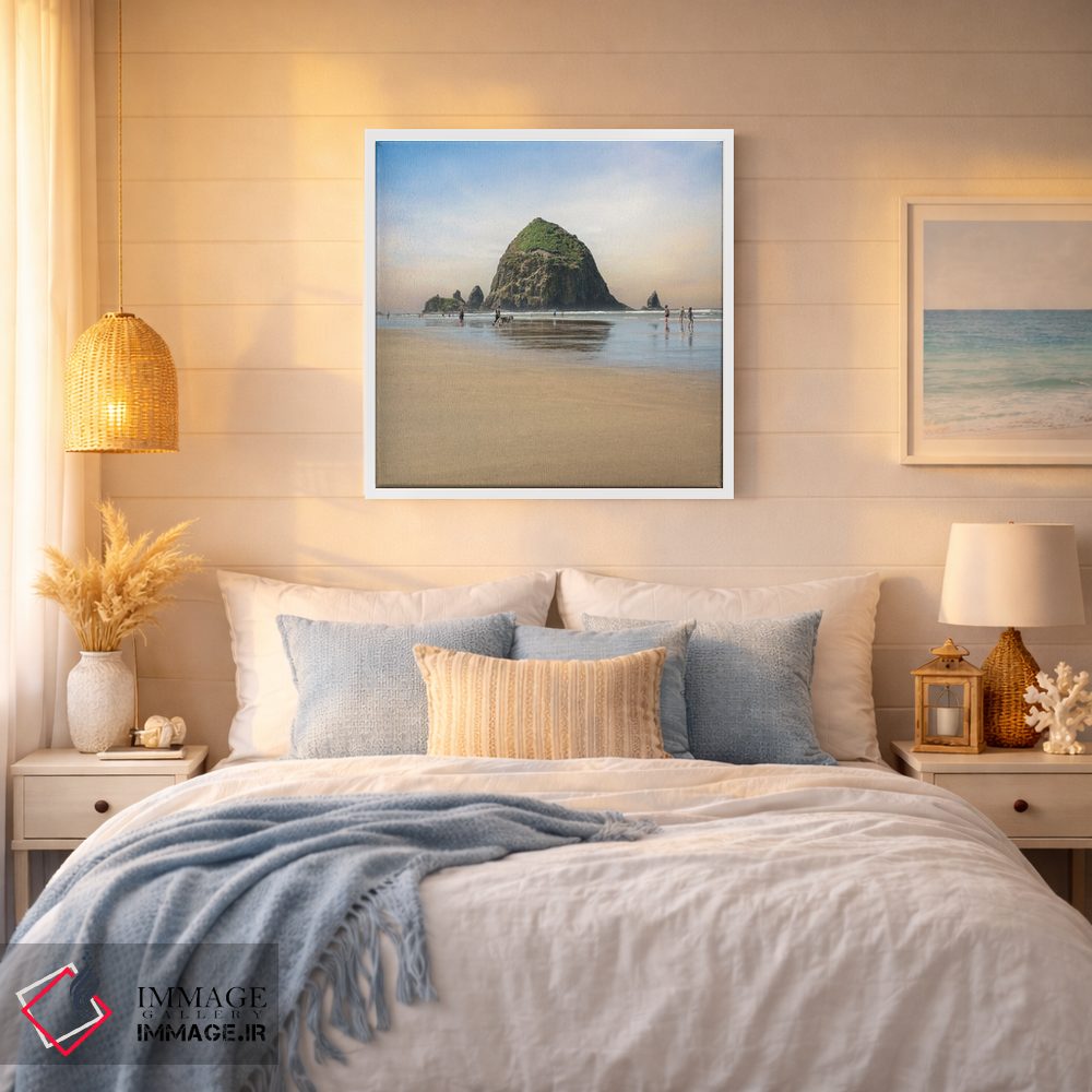 تابلو دکوراتیو تصویری از صخره هی استک اثر لوئیس راث - D5W