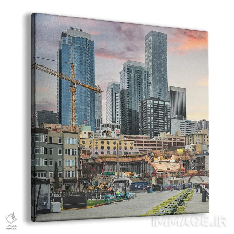 تابلو دکوراتیو رشد سیاتل اثر لوئیس راث - نمای پرسپکتیو محصول