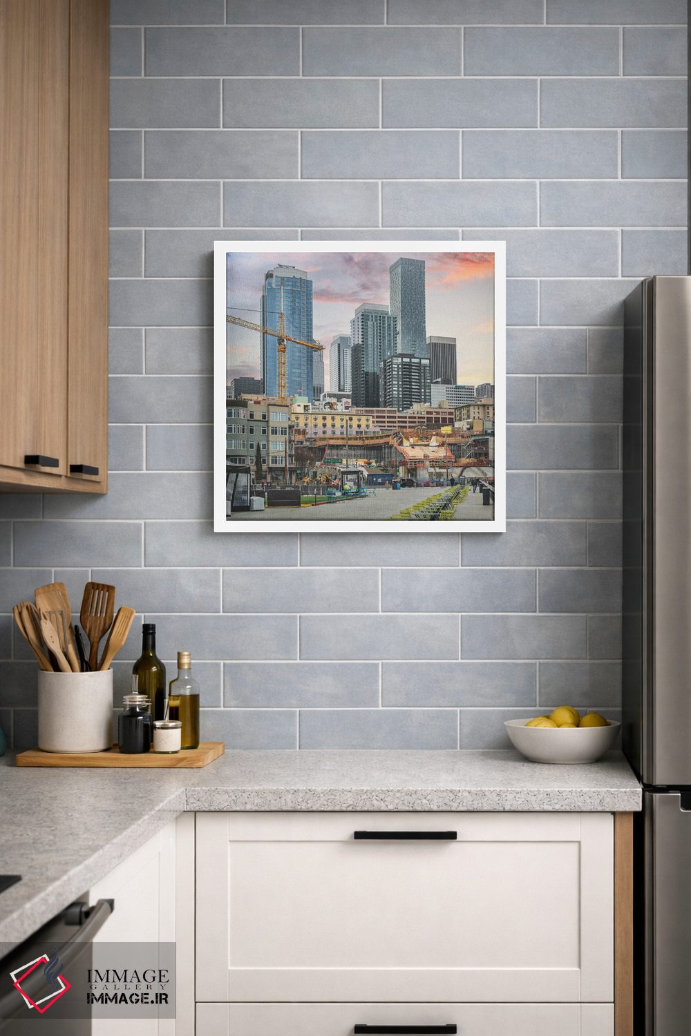 تابلو دکوراتیو رشد سیاتل اثر لوئیس راث - D3W