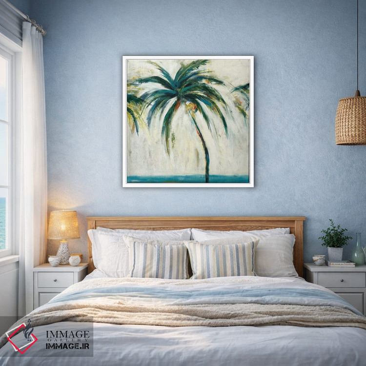 تابلو دکوراتیو نخل ها ۲ اثر لیزا ریجرز - D5W