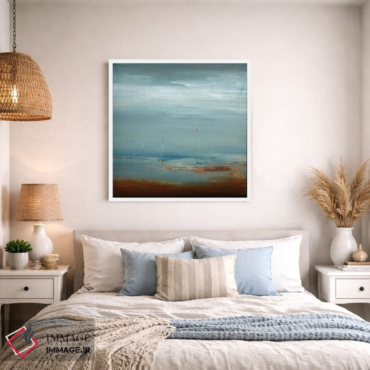 تابلو انتزاعی ملوان اثر لیزا ریجرز - D1W