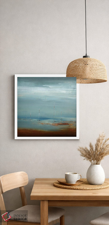 تابلو انتزاعی ملوان اثر لیزا ریجرز - D4W