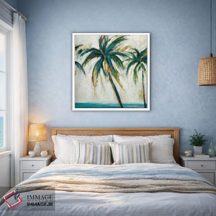تابلو دکوراتیو نخل ها ۱ اثر لیزا ریجرز - D2W