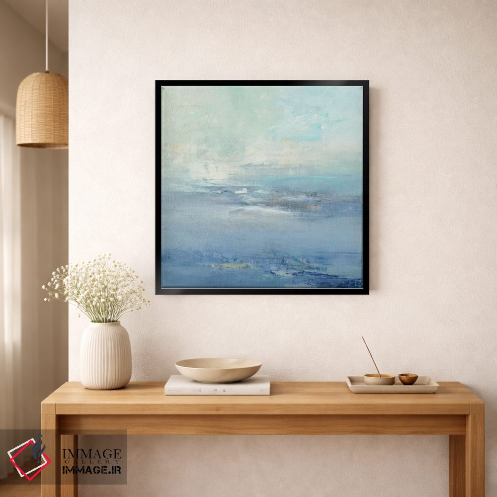 تابلو انتزاعی سرزمین رویا ۳ اثر لیزا ریجرز - D3B