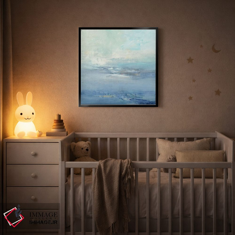 تابلو انتزاعی سرزمین رویا ۳ اثر لیزا ریجرز - D6B