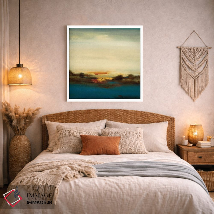 تابلو انتزاعی مناظر تماشایی ۵ اثر لیزا ریجرز - D2W