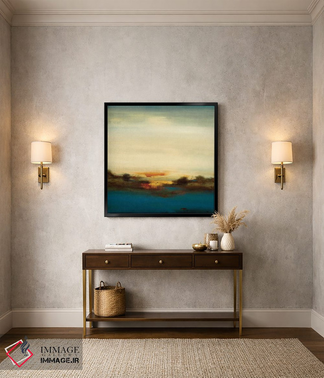 تابلو انتزاعی مناظر تماشایی ۵ اثر لیزا ریجرز - D3B